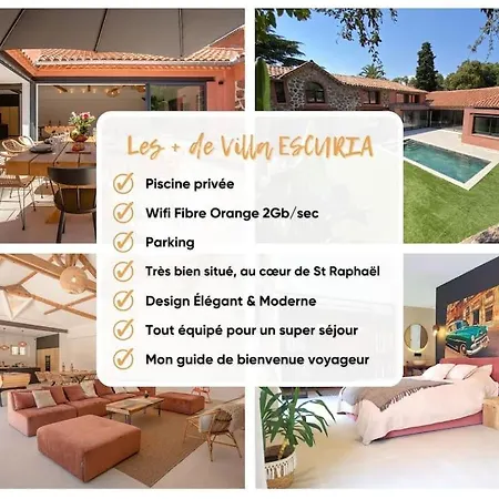 Escuria 4etoiles - 300 M2 - Piscine - 5 *